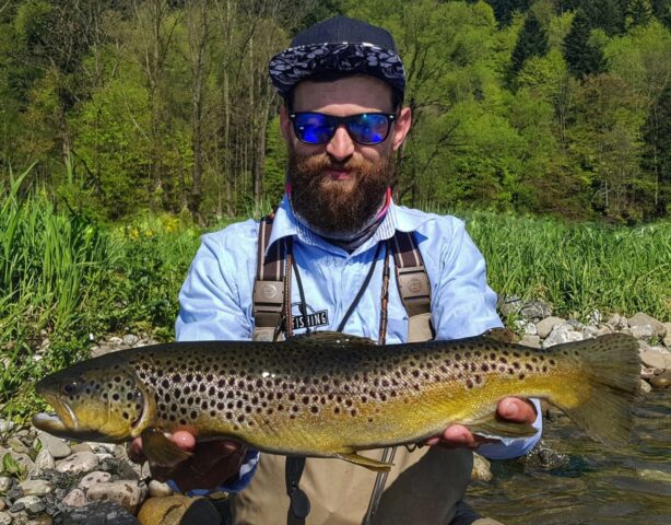 Cheap fly fishing trips Europe, Brown Trout fishing