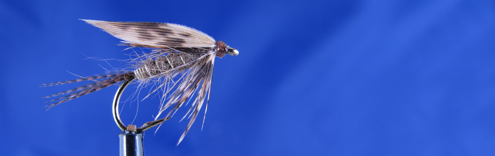 Classic wet fly for trout. Mallard, pheasant & hare dubbing