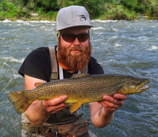 Guided fly fishing in Poland - Dunajec River