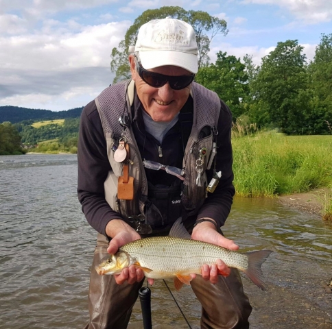 Nymph fishing -Dunajec River