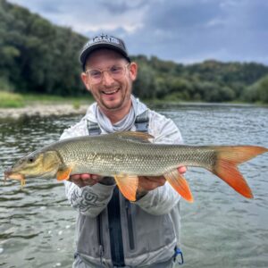 Fly Fishing in Poland Dunajec River (54,5)